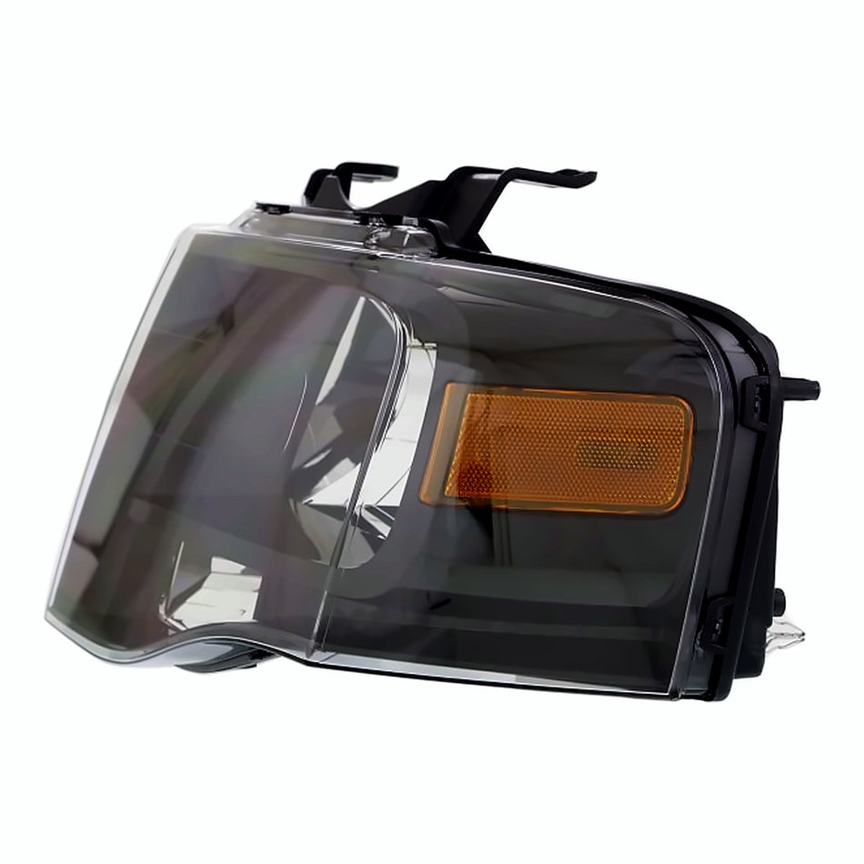 2007-2014 Ford Expedition Headlight Driver Side Black Bezel – Side View (FO2502227)