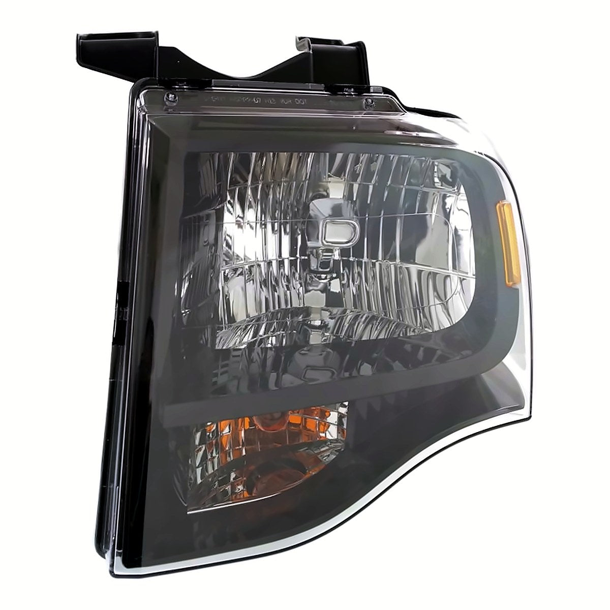 2007-2014 Ford Expedition Headlight Driver Side Black Bezel – Angle View (FO2502227)