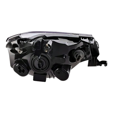 2008-2011 Ford Focus Headlight Driver Side (Bright Chrome Trim) Exclude 10-11 Ses Sdn Model – Installed View (FO2502244)