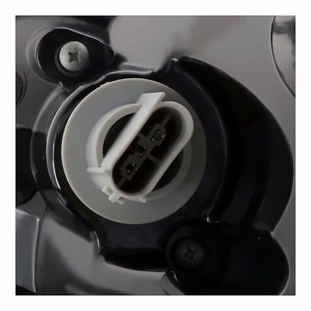2008-2011 Ford Focus Headlight Driver Side (Bright Chrome Trim) Exclude 10-11 Ses Sdn Model – Installed View (FO2502244)