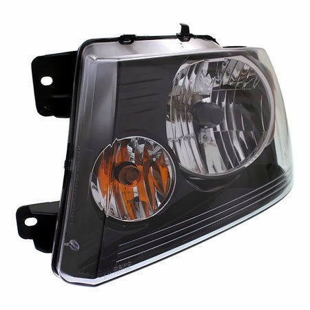 2006-2008 Ford F150 Headlight Driver Side With Black Bezel Harley Davidson Model – Angle View (FO2502247)