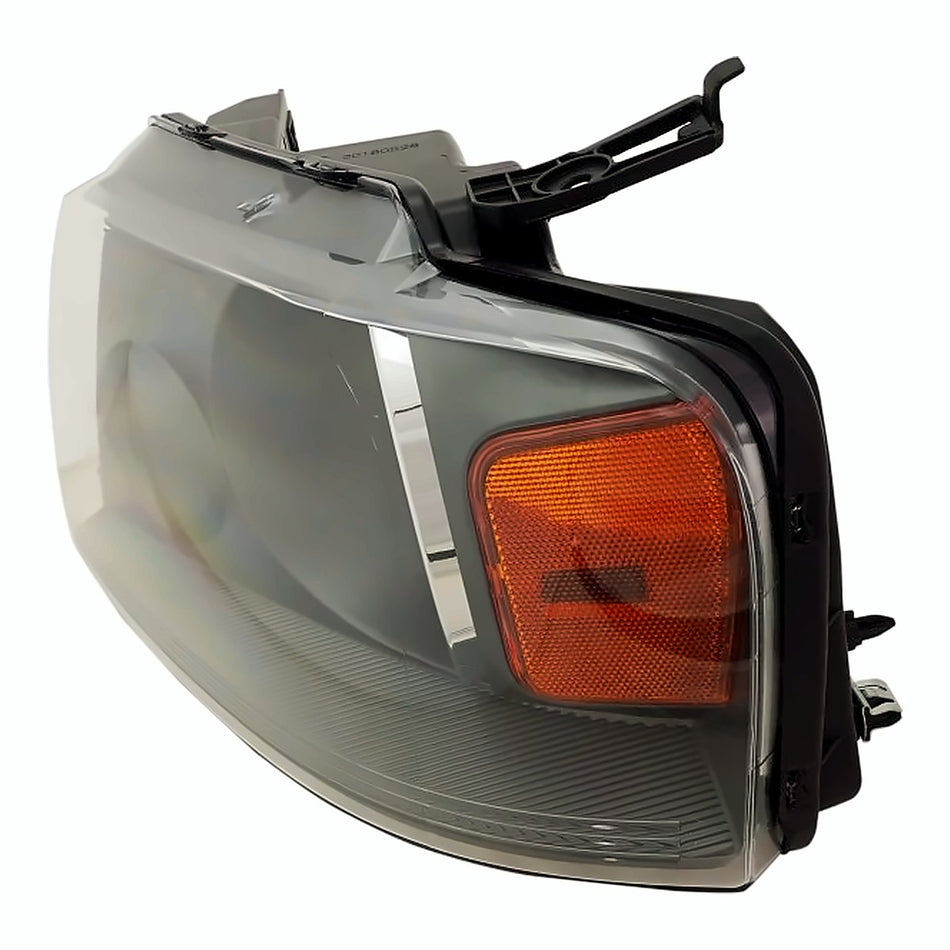 2007-2008 Ford F150 Headlight Driver Side With Medium Gray Background – Side View (FO2502248)