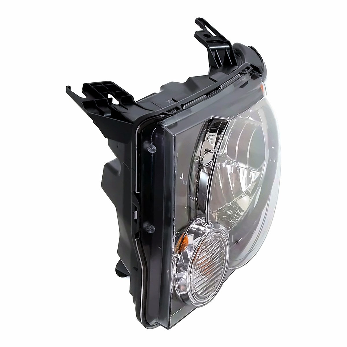 2009-2012 Ford Escape Headlight Driver Side With Appearance Pkg With Dark Bezel – Angle View (FO2502278)