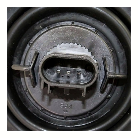 2009-2012 Ford Escape Headlight Driver Side With Appearance Pkg With Dark Bezel – Installed View (FO2502278)