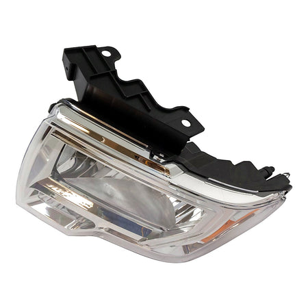 2009-2014 Ford F150 Headlight Driver Side Except Harley Davidson Svt With Chrome Trim – FO2502287-3