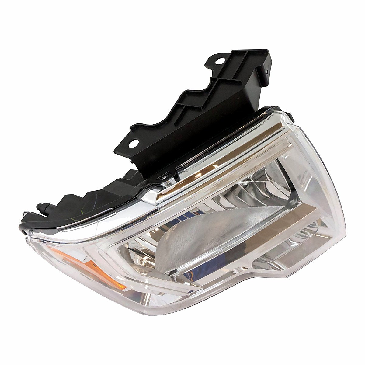 2009-2014 Ford F150 Headlight Driver Side Except Harley Davidson Svt With Chrome Trim – FO2502287-4
