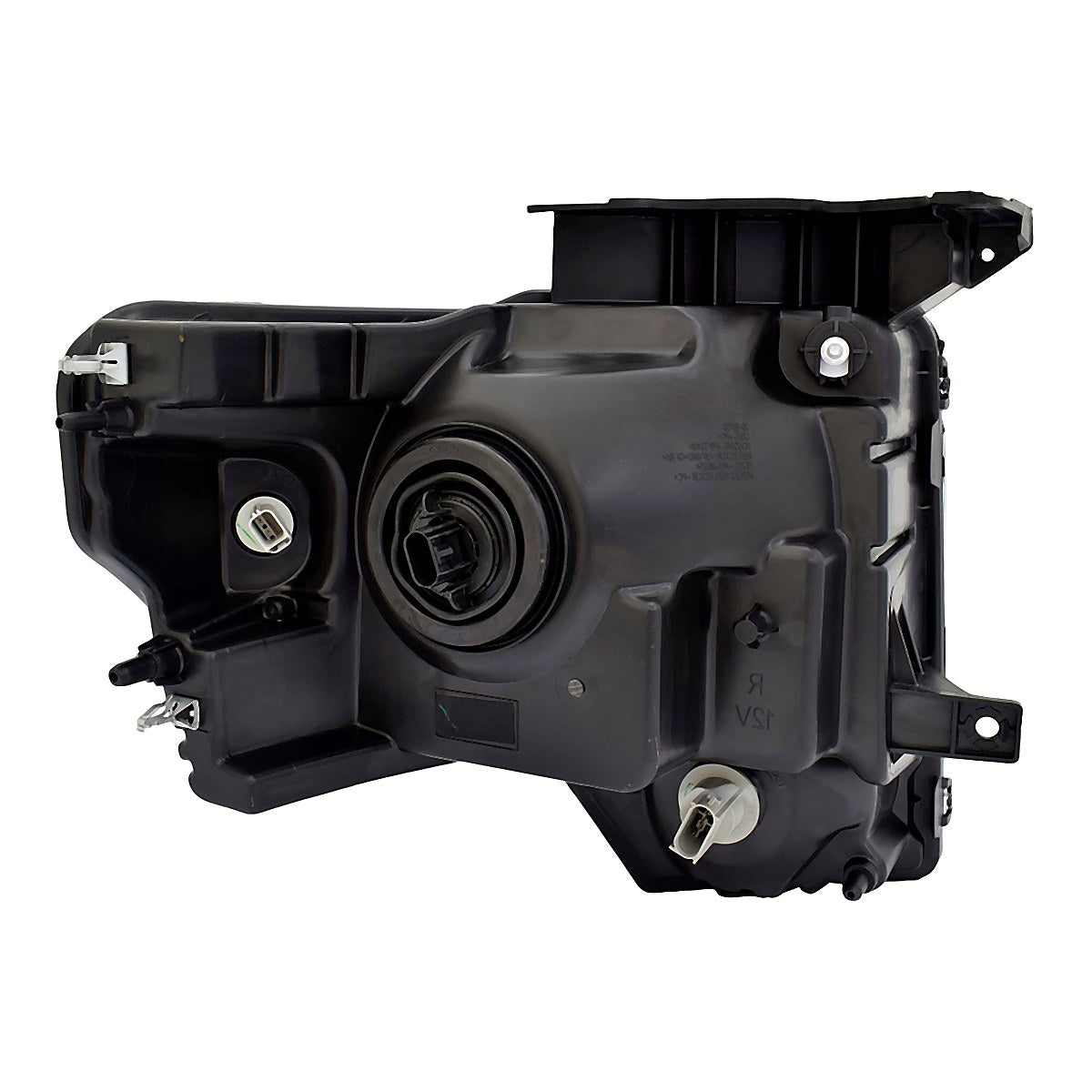 2010-2014 Ford F150_Raptor Headlight Driver Side Svt Raptor Model Smoked With Black Border – FO2502289-6