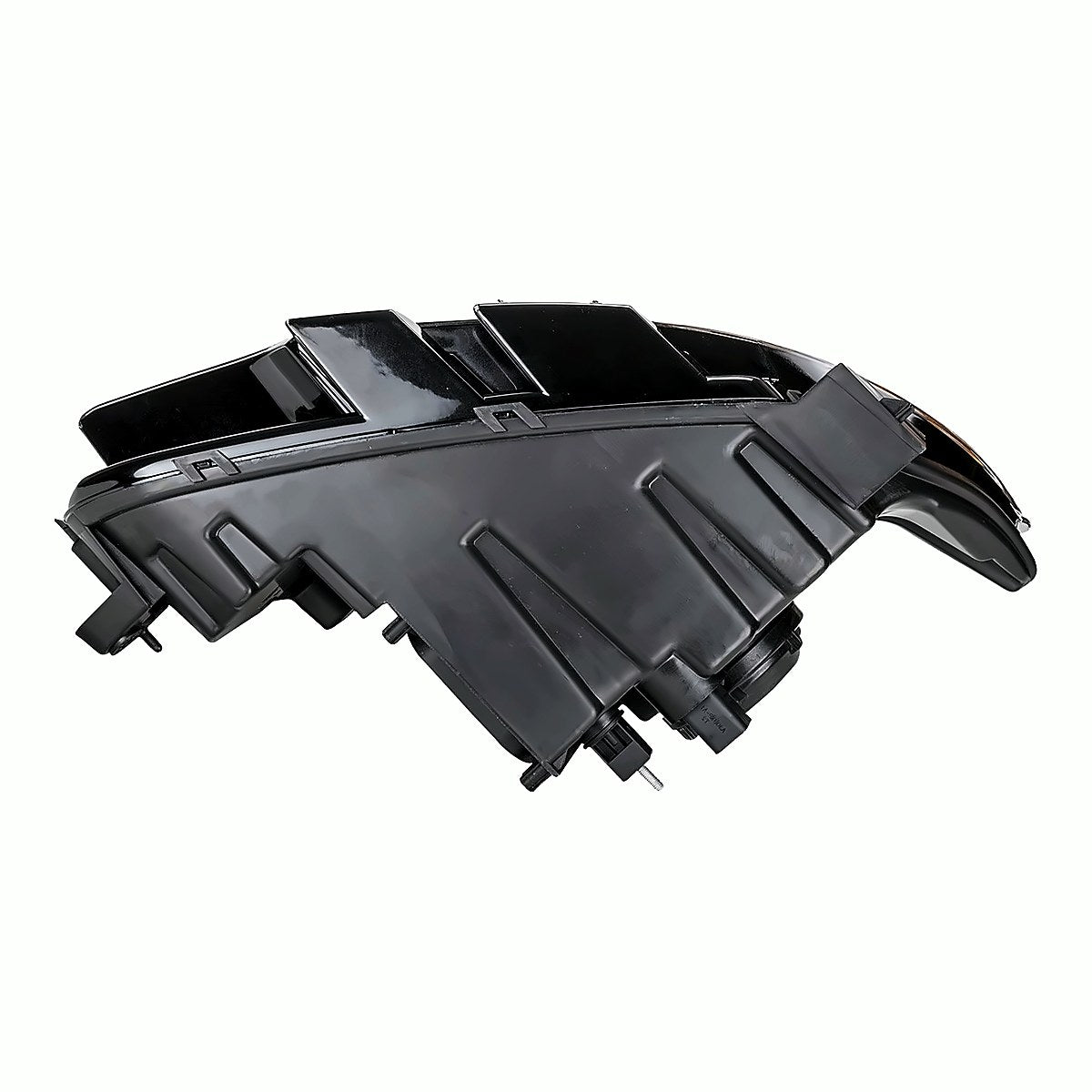 2011-2014 Ford Edge Headlight Driver Side Halogen Without Sport Without Logo Chrome Bezel – Detail View (FO2502291)
