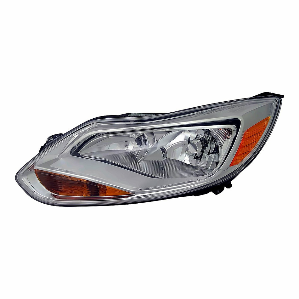2012-2014 Ford Focus Headlight Driver Side S/Se/Sel – Front View (FO2502298)