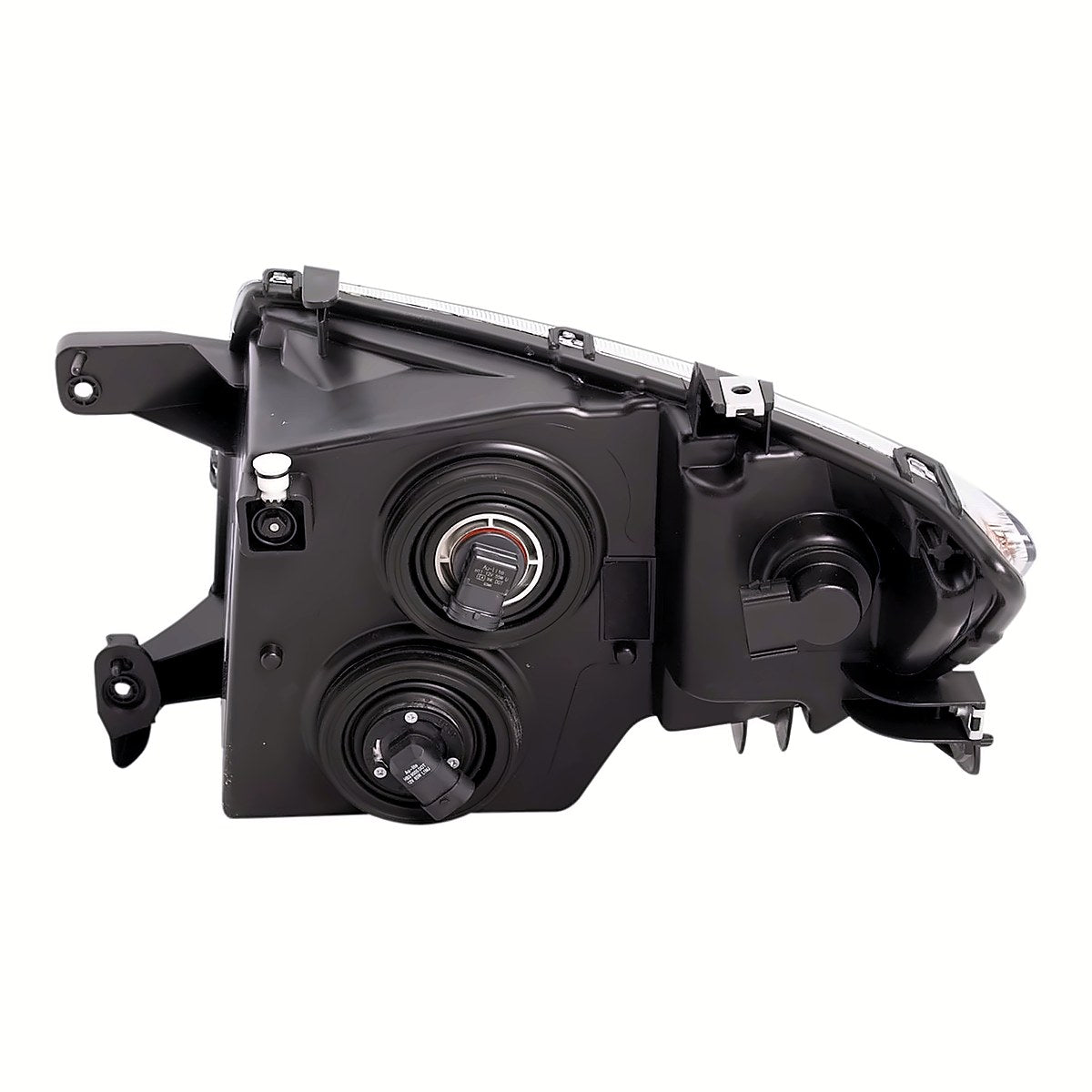 2013-2015 Ford Explorer Headlight Driver Side Halogen Without Strobe Lamp Police Model – Back View (FO2502328)