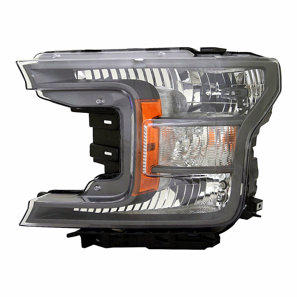 2018-2020 Ford F150 Headlight Driver Side Halogen With Dark Housing – FO2502373