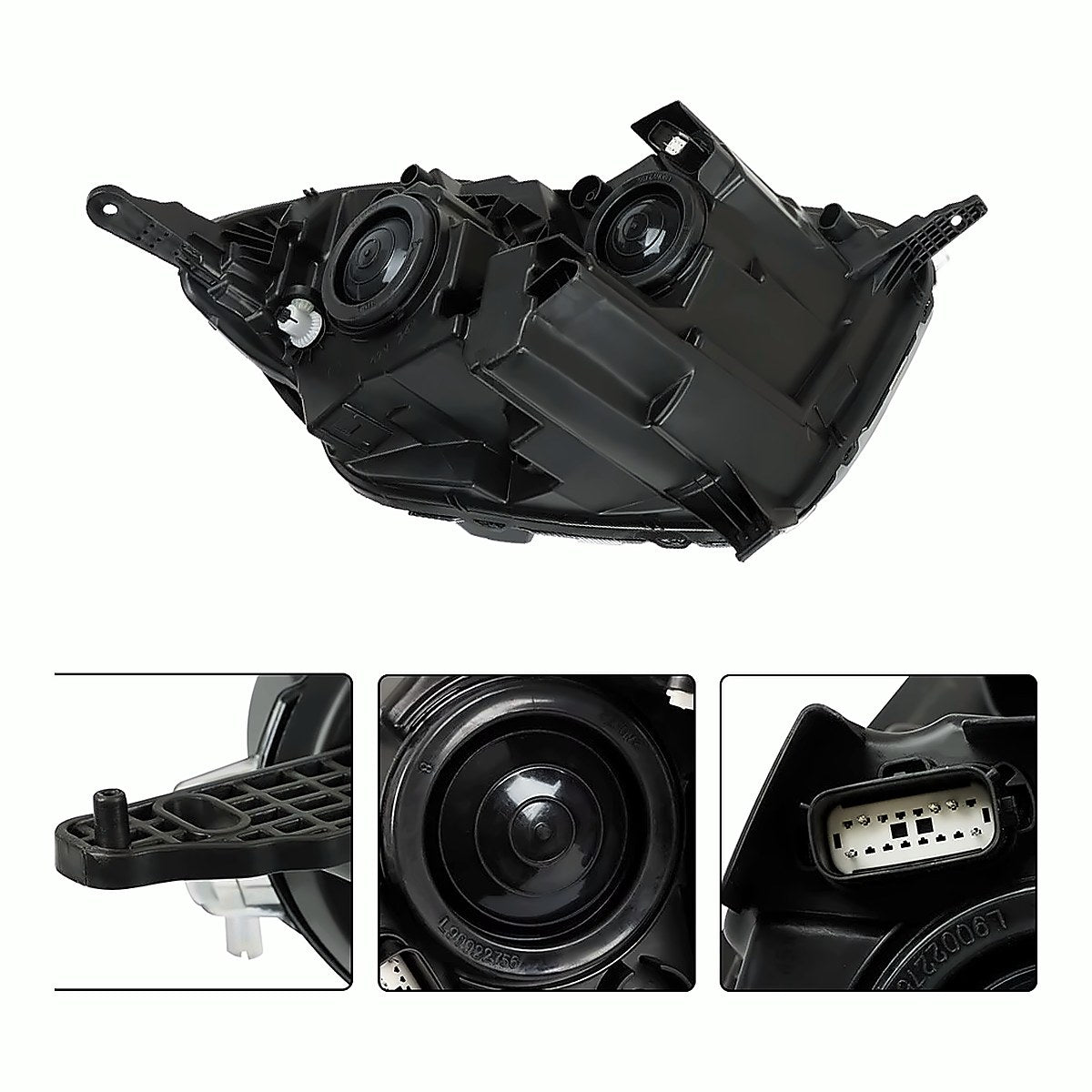 2018-2022 Ford Ecosport Headlight Driver Side Halogen Without Drl – Back View (FO2502374)