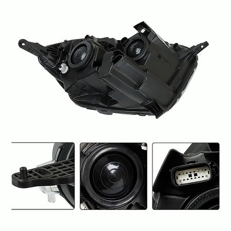 2018-2022 Ford Ecosport Headlight Driver Side Halogen Without Drl – Back View (FO2502374)
