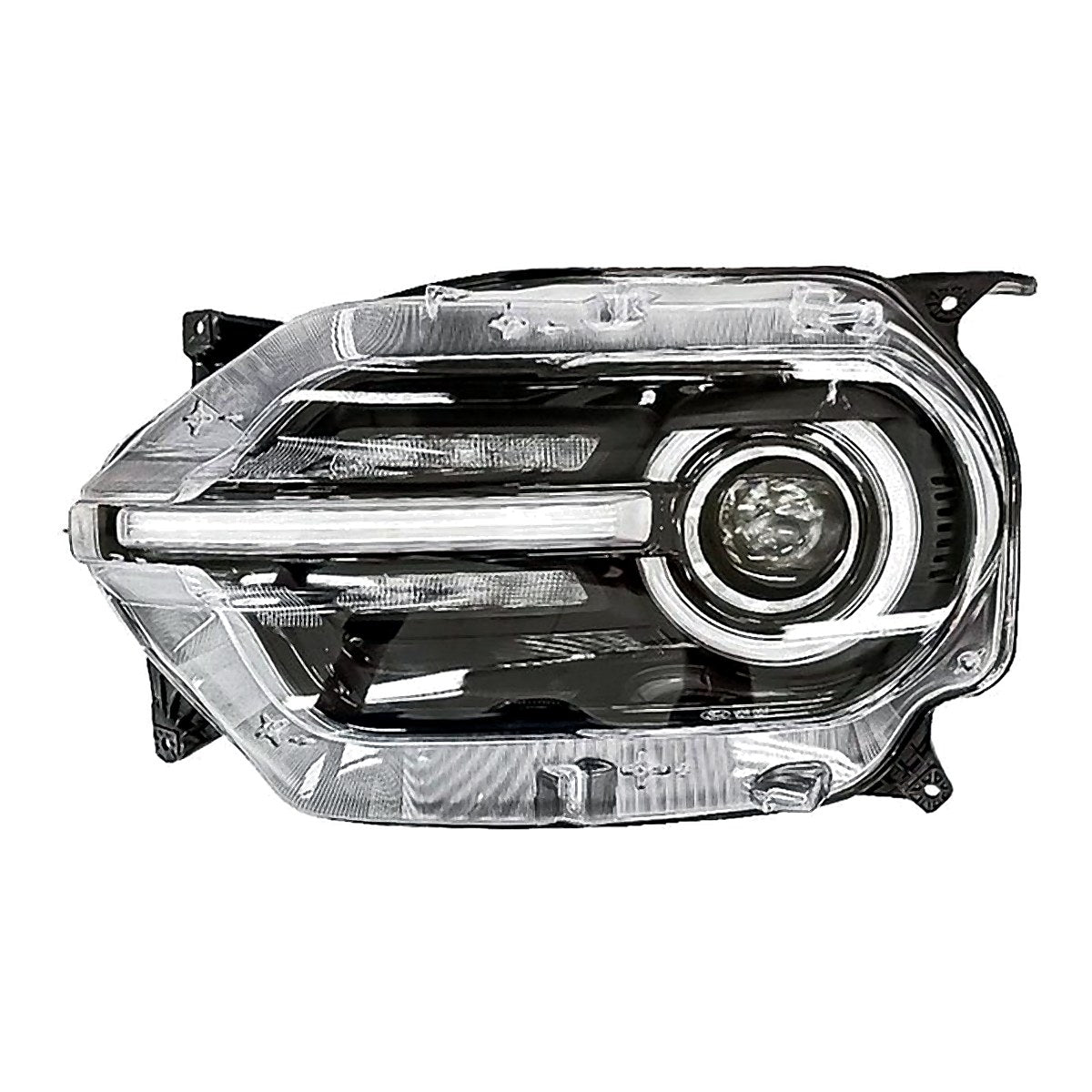 2021-2025 Ford Bronco Headlight Driver Side Projector Style With Led Signature Halo / Outer Banks / Heritage Ltd / 1St Edition / Badlands – FO2502413