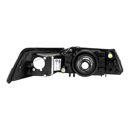 2001-2004 Ford Mustang Headlight Passenger Side Black Bezel – Back View (FO2503177)