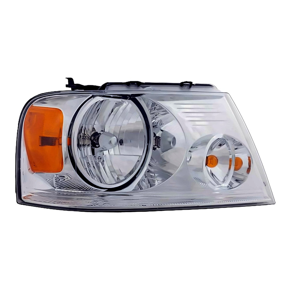 2006 Lincoln Mark LT Headlight Passenger Side - side angle, Part FO2503201