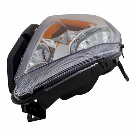 2005-2007 Ford 500 Headlight Passenger Side Without Signal Lamp Socket – Angle View (FO2503221)