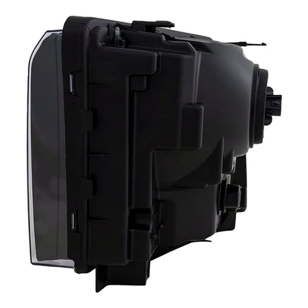 2005-2007 Ford F450 Headlight Passenger Side Black Bezel With Harley-Davidson Pkg – Close-Up View (FO2503224)