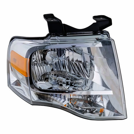 2007-2014 Ford Expedition Headlight Passenger Side Chrome Bezel – Front View (FO2503226)