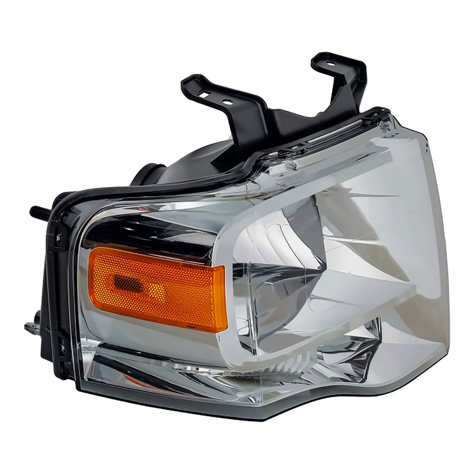 2007-2014 Ford Expedition Headlight Passenger Side Chrome Bezel – Side View (FO2503226)