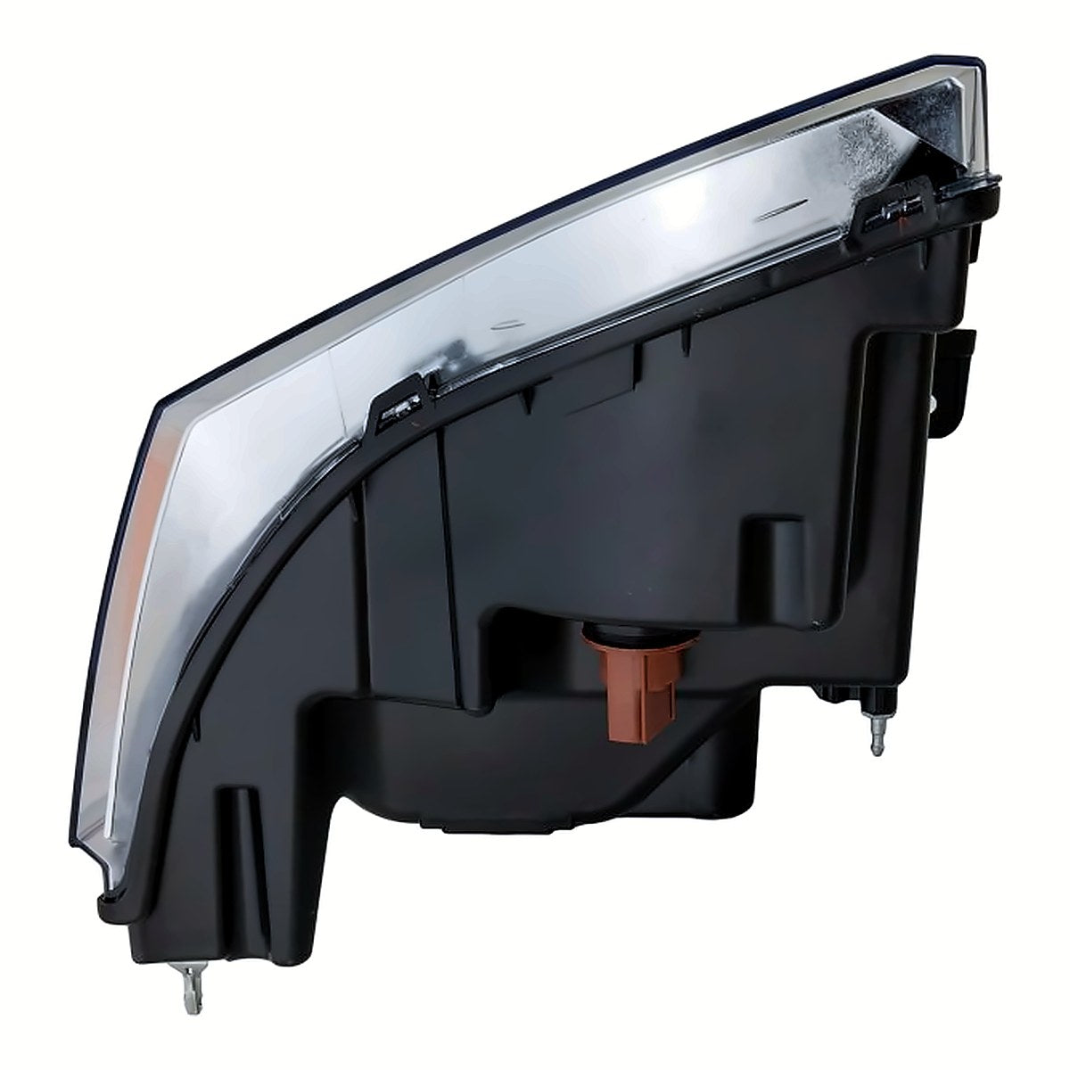 2007-2014 Ford Expedition Headlight Passenger Side Chrome Bezel – Detail View (FO2503226)