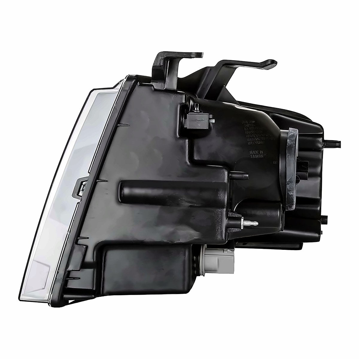 2007-2014 Ford Expedition Headlight Passenger Side Black Bezel – Angle View (FO2503227)