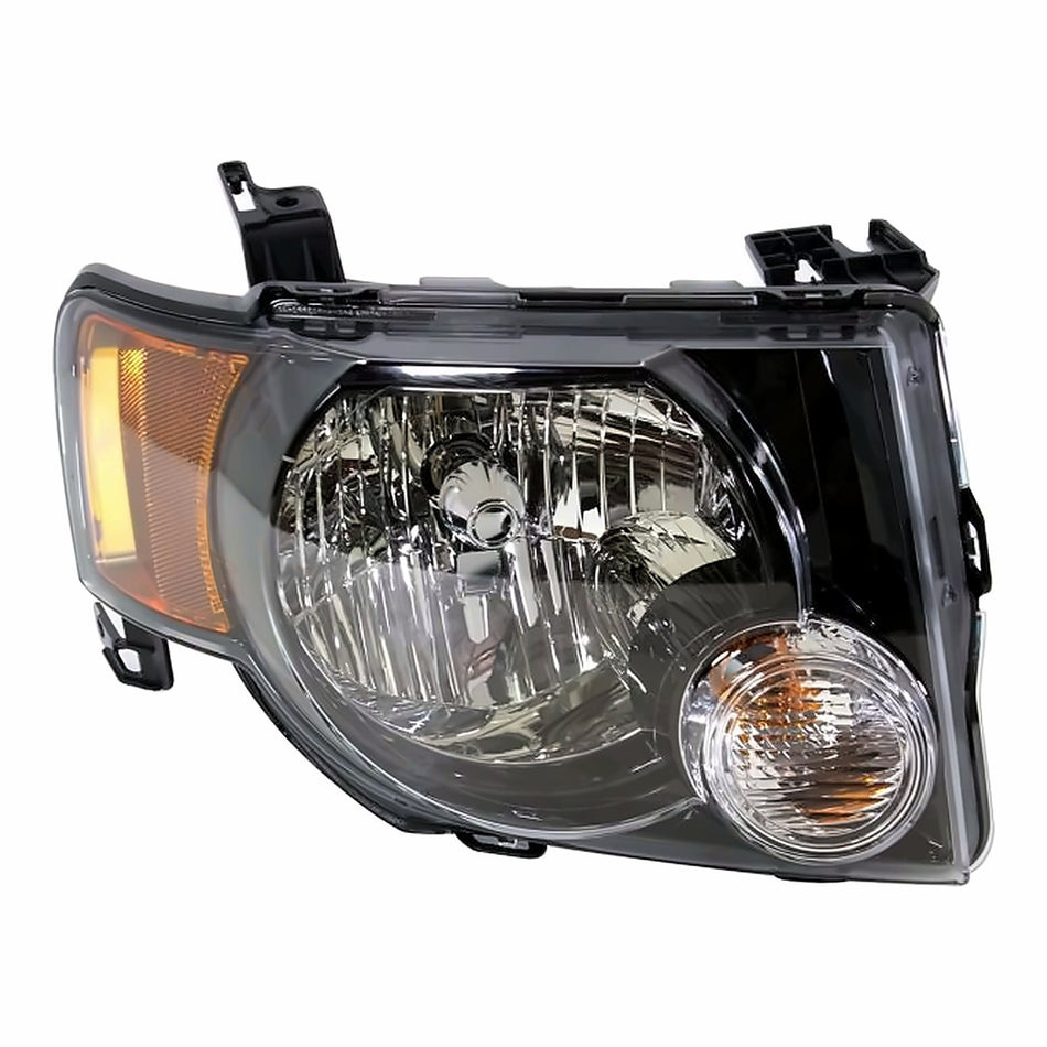 2009-2012 Ford Escape Headlight Passenger Side With Appearance Pkg With Dark Bezel – Front View (FO2503278)