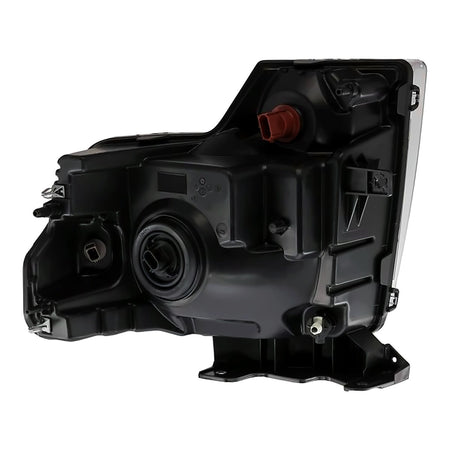 2009-2014 Ford F150 Headlight Passenger Side Except Harley Davidson Svt With Chrome Trim – Close-Up View (FO2503287)