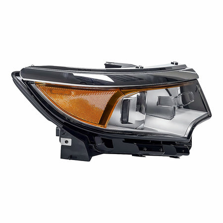 2011-2014 Ford Edge Headlight Passenger Side Halogen Without Sport Without Logo Chrome Bezel – Side View (FO2503291)