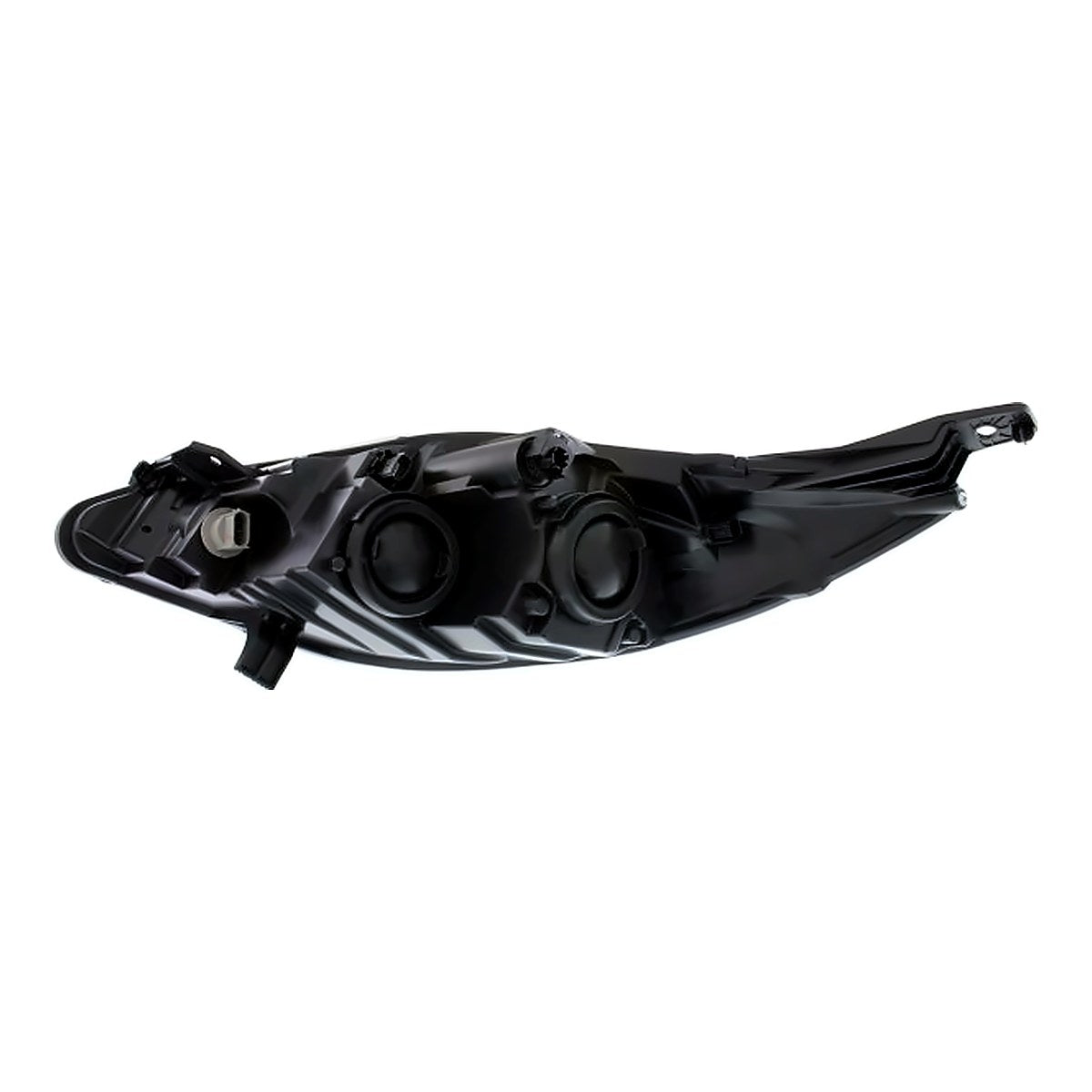 2012-2013 Ford Fiesta_Hatchback Headlight Passenger Side Se Model With Apperance Pkg With Black Surearound – Angle View (FO2503300)