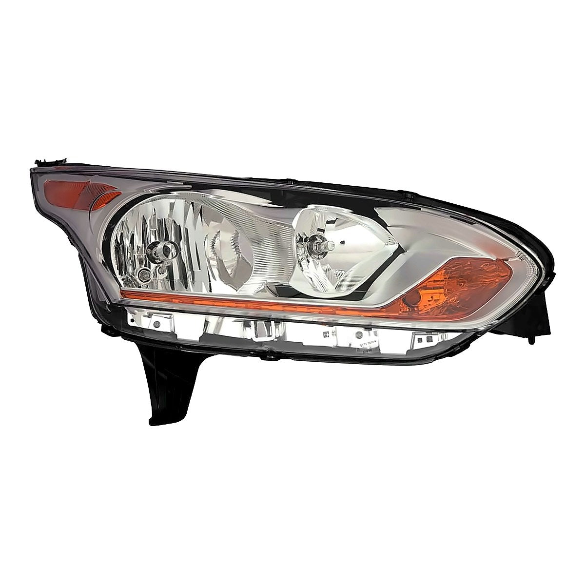 2014-2018 Ford Transit_Connect Headlight Passenger Side Chrome Bezel With Adaptive Lamp Xlt Frontom 14/3/13-14 /16-17/Wgn Titanium 14-17 – Front View (FO2503326)