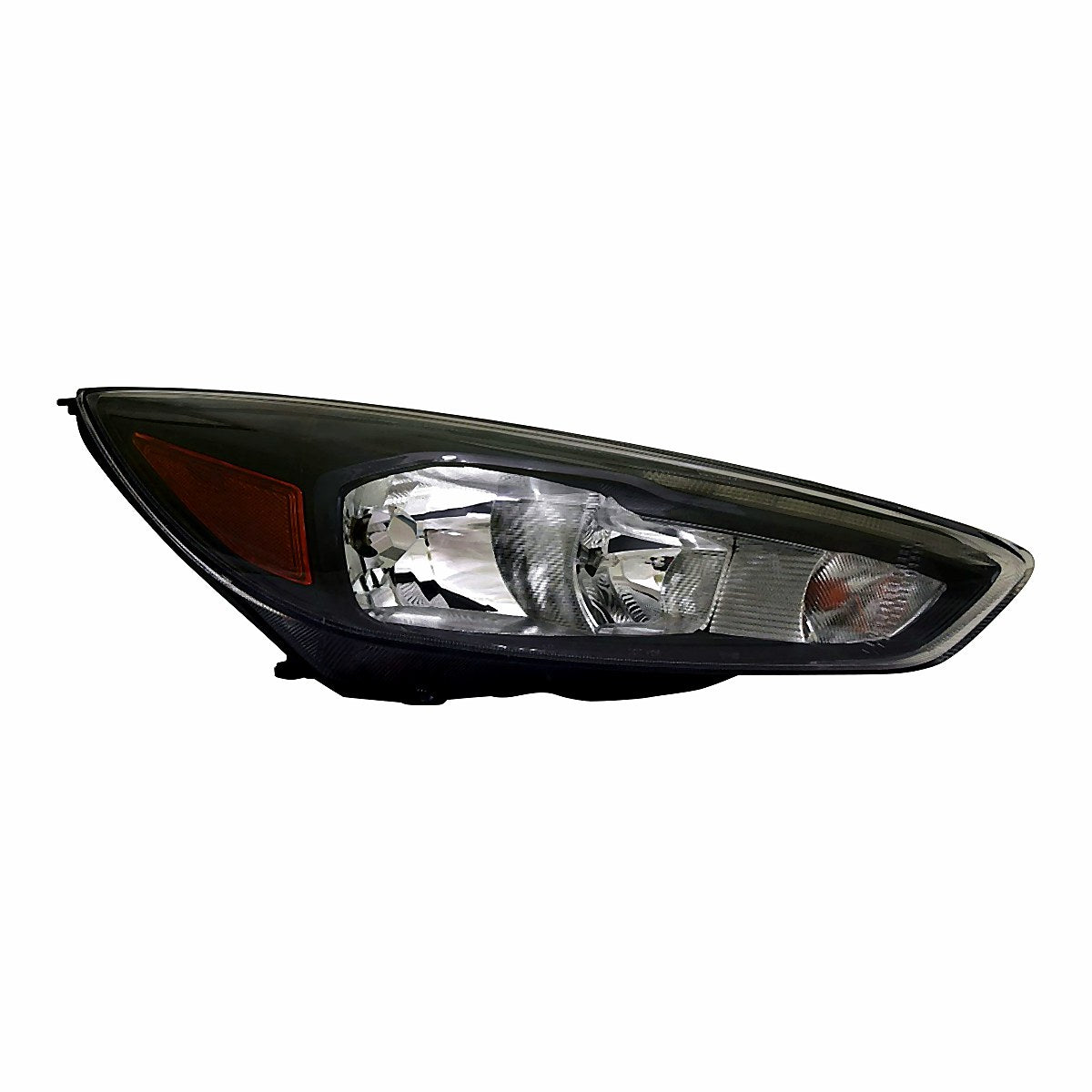 2015-2018 Ford Focus Headlight Passenger Side Halogen With Black Bezel/Led Drl – FO2503338