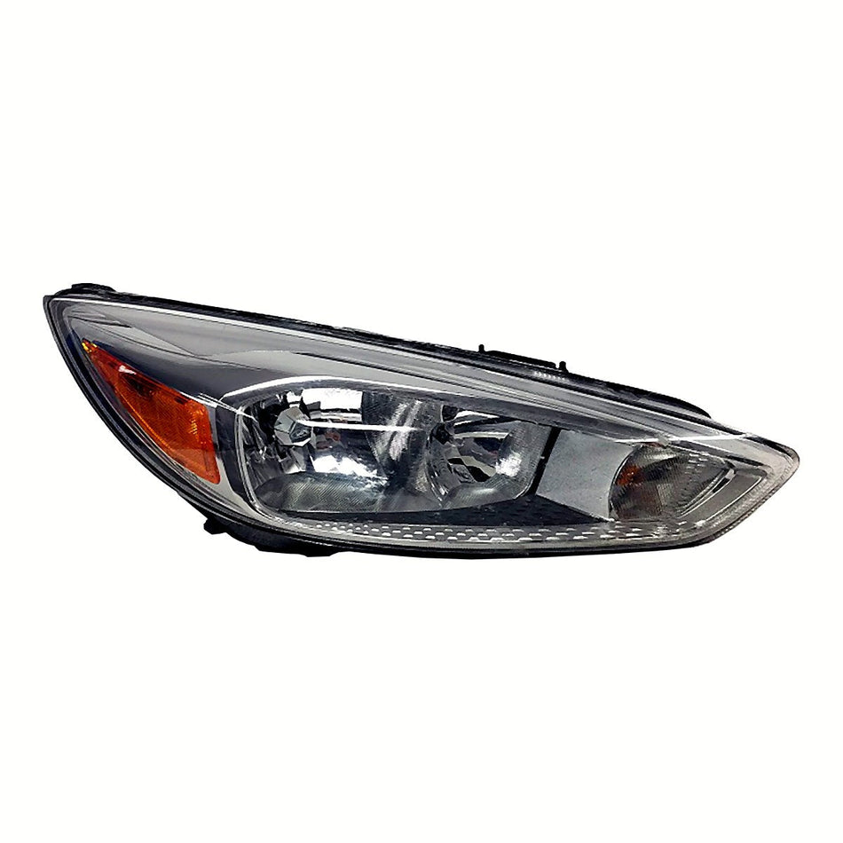 2015-2018 Ford Focus Headlight Passenger Side Aluminum Bezel Without Drl Without Led Sdn/Hb – FO2503339