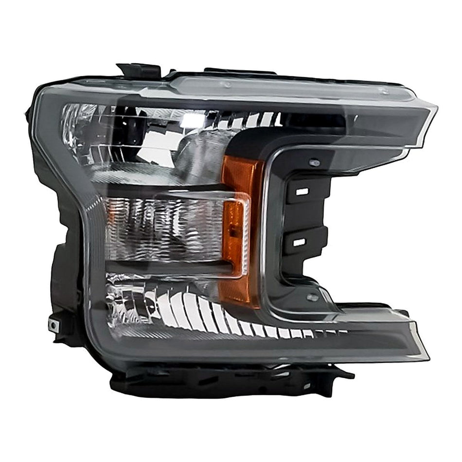 2018-2020 Ford F150 Headlight Passenger Side Halogen With Dark Housing – FO2503373