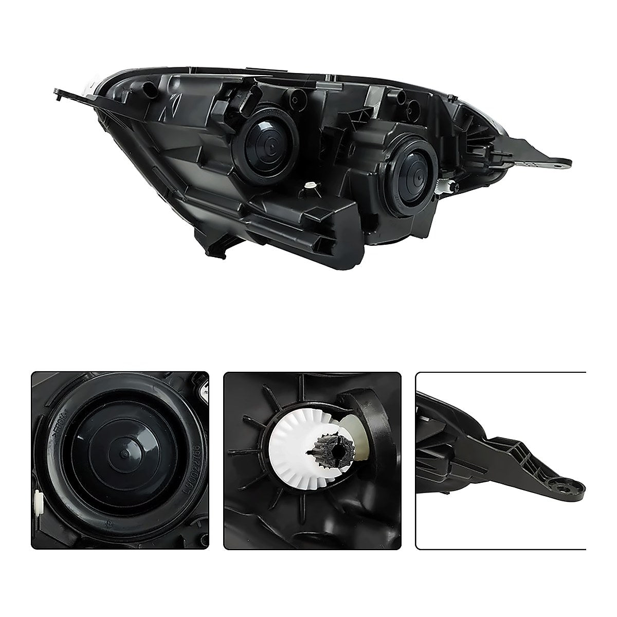 2018-2022 Ford Ecosport Headlight Passenger Side Halogen Without Drl – Back View (FO2503374)