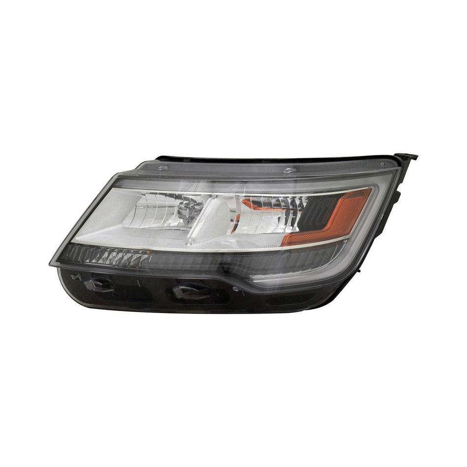 2016-2018 Ford Explorer Headlight Driver Side Hid Base Model 