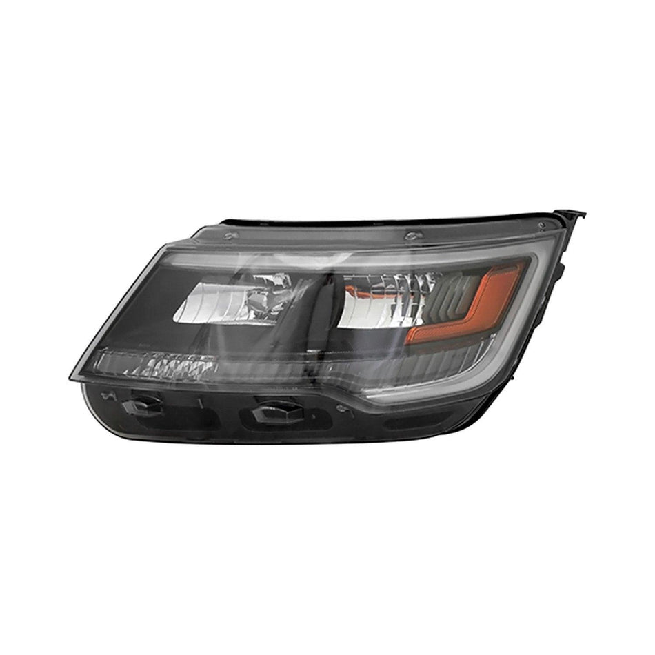 2016-2018 Ford Explorer Headlight Driver Side Hid Sport Model 
