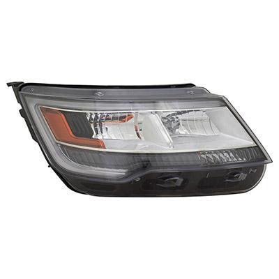 2016-2019 Ford Explorer Headlight Passenger Side Led Xlt/Limited/Platinum Model Without Logo 