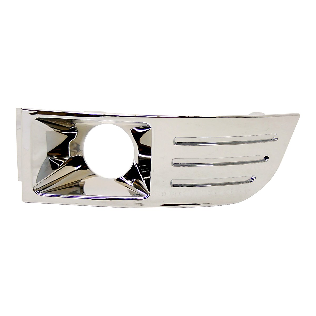 2009-2012 Ford Flex Fog Light Bezel Front Driver Side Chrome – Front View (FO2598105)