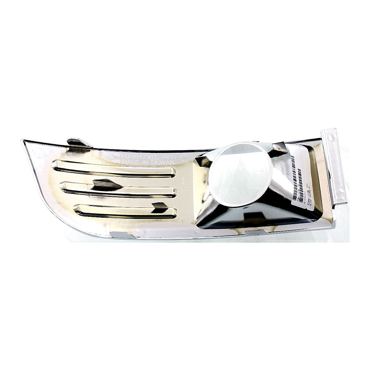 2009-2012 Ford Flex Fog Light Bezel Front Driver Side Chrome – Back View (FO2598105)