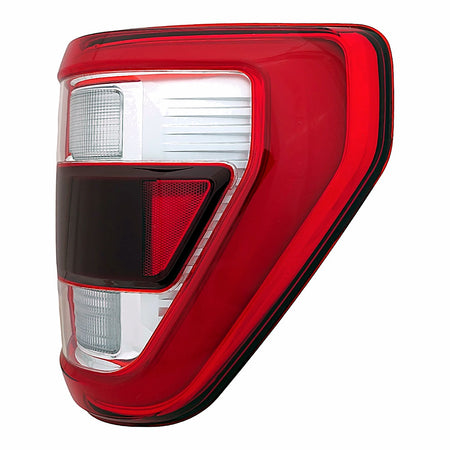 Side View - 2021-2023 Ford F-150 LED Tail Light with Blind Spot Passenger Side RH FO2801286