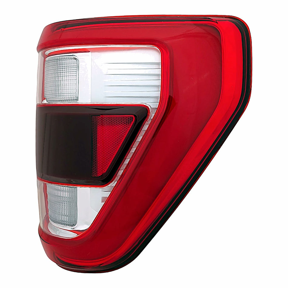 Side View - 2021-2023 Ford F-150 LED Tail Light with Blind Spot Passenger Side RH FO2801286
