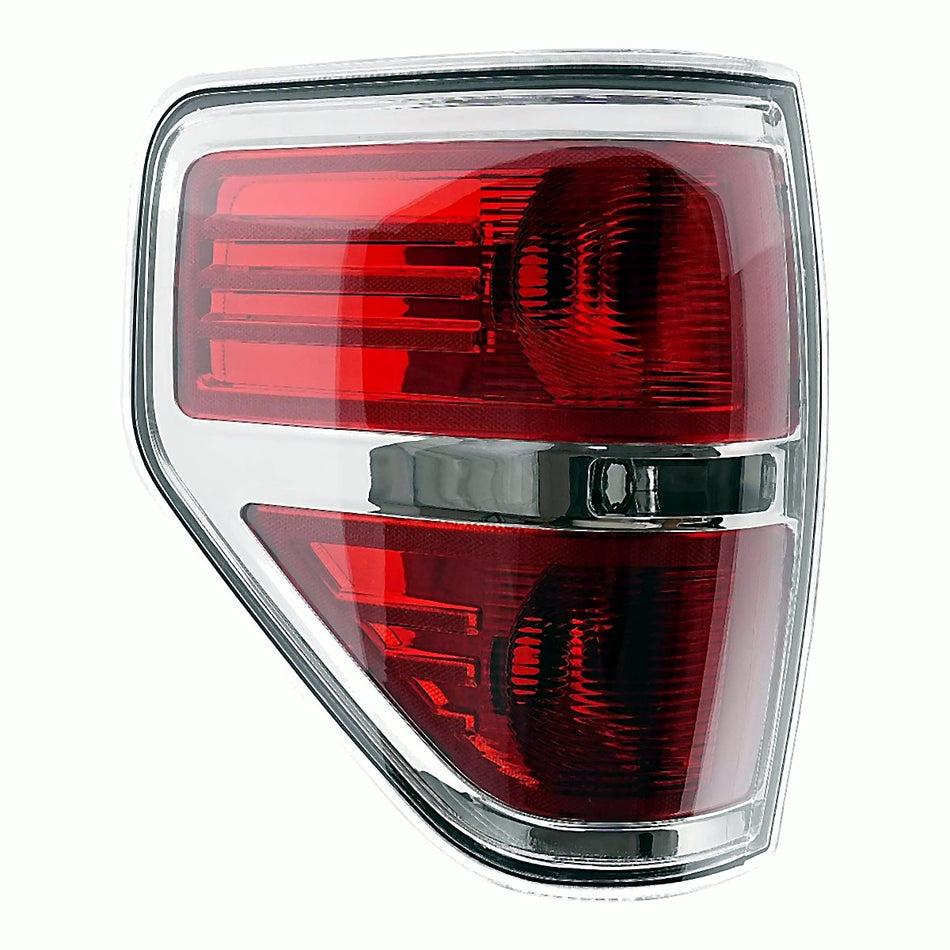 Front View - 2009-2014 Ford F-150 Tail Light Driver Side LH FO2818143