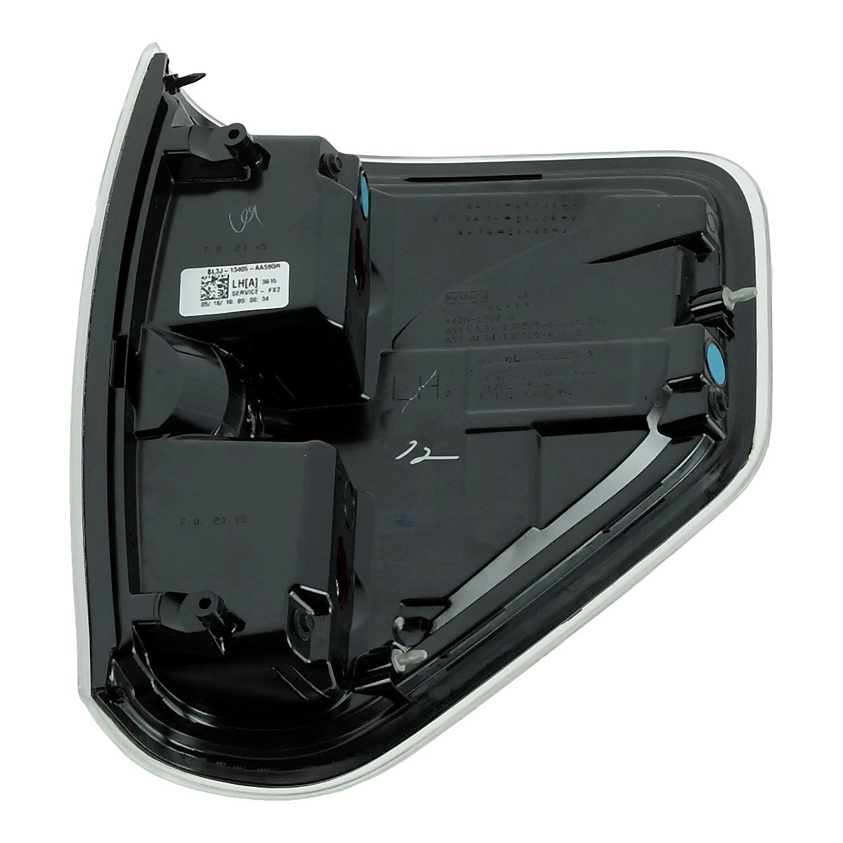 Side View - 2009-2014 Ford F-150 Tail Light Includes FX2 Models Driver Side LH FO2818150