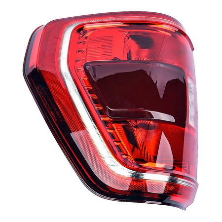 Side View - 2021-2025 Ford F-150 Tail Light with Blind Spot Driver Side LH High Quality FO2818159