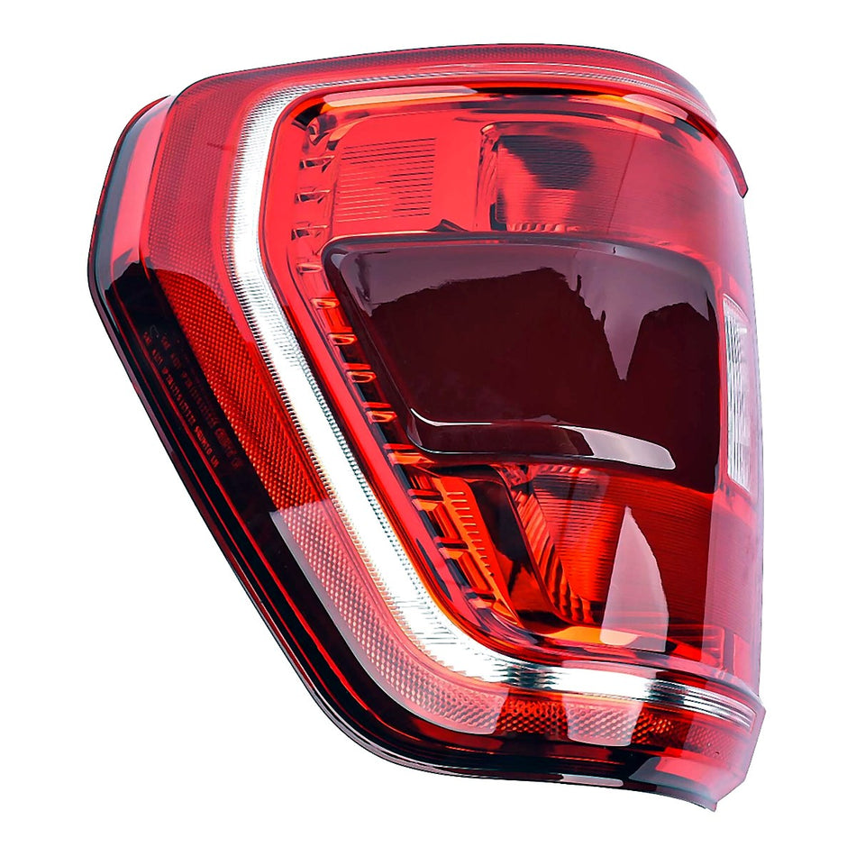 Side View - 2021-2025 Ford F-150 Tail Light with Blind Spot Driver Side LH High Quality FO2818159