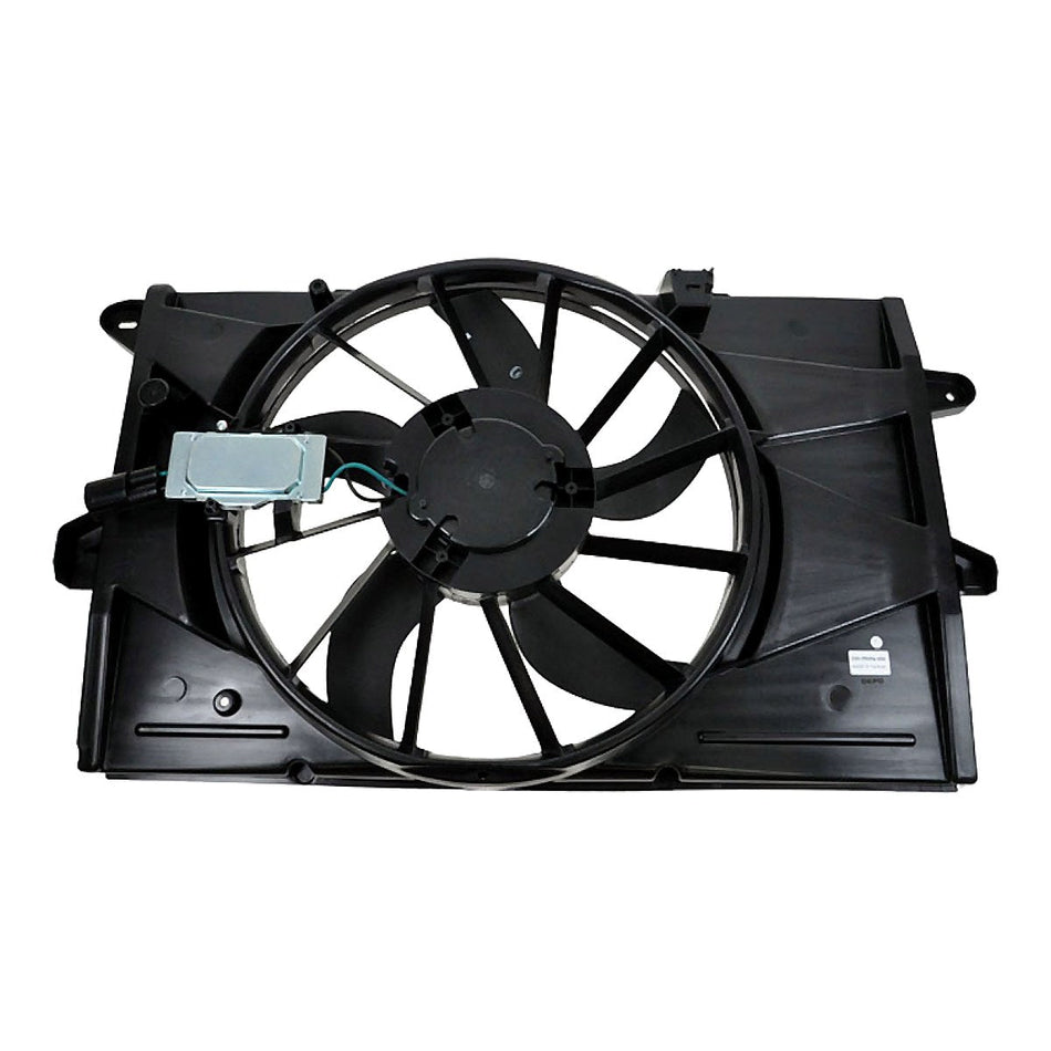 2008-2012 Ford Taurus Cooling Fan - side angle, Part FO3115174