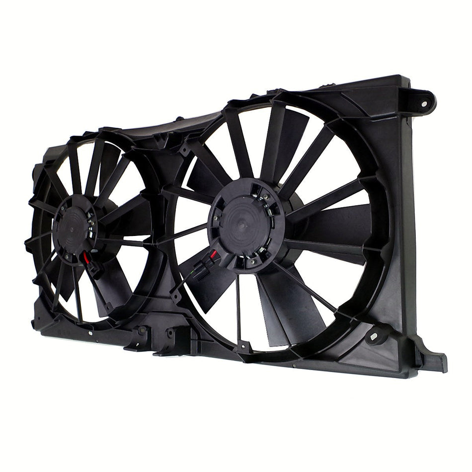 2018-2022 Ford Expedition Max Cooling Fan - side angle, Part FO3115207