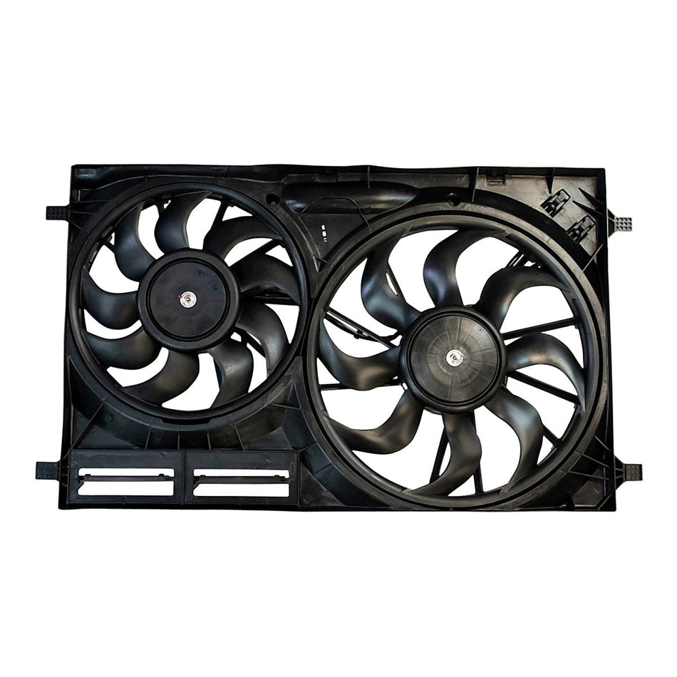 2015-2025 Ford Transitt-250 Cargo Van Cooling Fan - side angle, Part FO3115211
