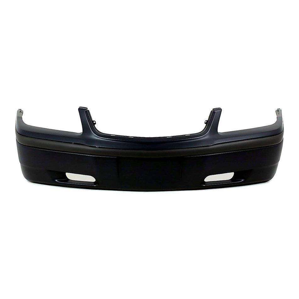 2000-2005 Chevrolet Impala Bumper Front Primed Base Model With Built-In Moulding_GM1000585